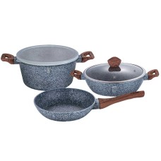 Komplet garnków Berlinger Haus Forest Line BH-7060 5 elementów z patelnią 24 cm