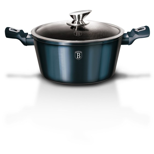 Набір каструль Berlinger Haus Metallic Aquamarine BH-6164, 17 предметів для кухні