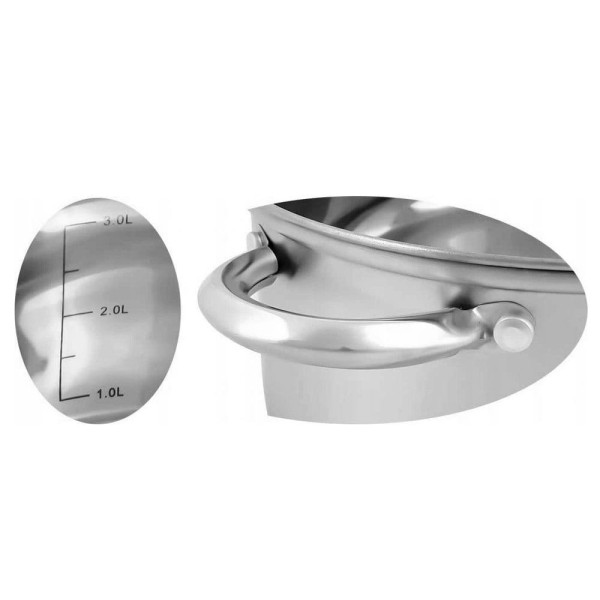 Komplet garnków Zilner ZL-8109 stalowy 12 elementów do gotowania