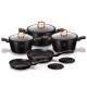 Komplet garnków Berlinger Haus Black Rose Line 10 elementów BH-1645-N do gotowania