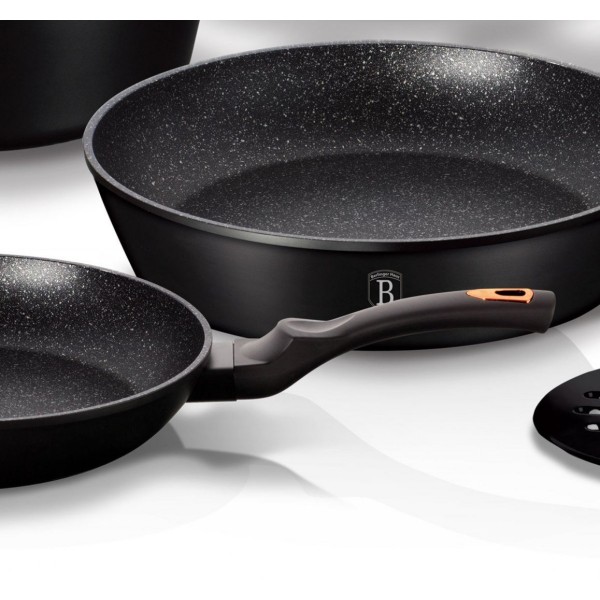 Komplet garnków Berlinger Haus Black Rose Line 10 elementów BH-1645-N do gotowania