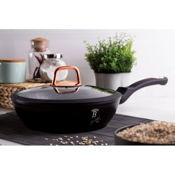 Komplet garnków Berlinger Haus Black Rose Line 10 elementów BH-1645-N do gotowania