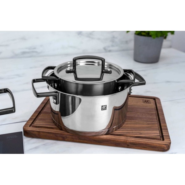 Комплект каструль Zwilling Bellasera чорний, 5 предметів для кухні