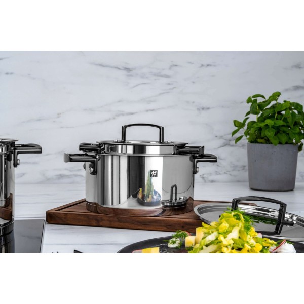 Комплект каструль Zwilling Bellasera чорний, 5 предметів для кухні