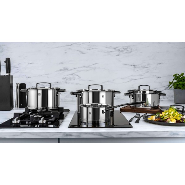 Комплект каструль Zwilling Bellasera чорний, 5 предметів для кухні