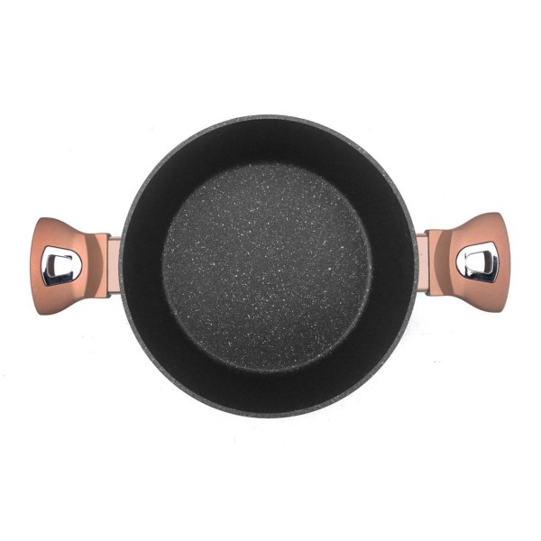Komplet garnków Zilner Rosegold ZL-8562 z powłoką granitową 6 elementów do kuchni