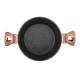 Komplet garnków Zilner Rosegold ZL-8562 z powłoką granitową 6 elementów do kuchni