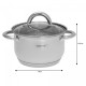 Комплект каструль Kinghoff Silver KH-4448, 8 предметів для готування