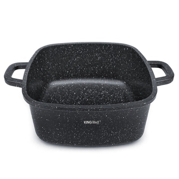 Komplet garnków Kinghoff KH-1607 kwadratowy 3 sztuki 2,8L, 4,4L, 6,5L do kuchni