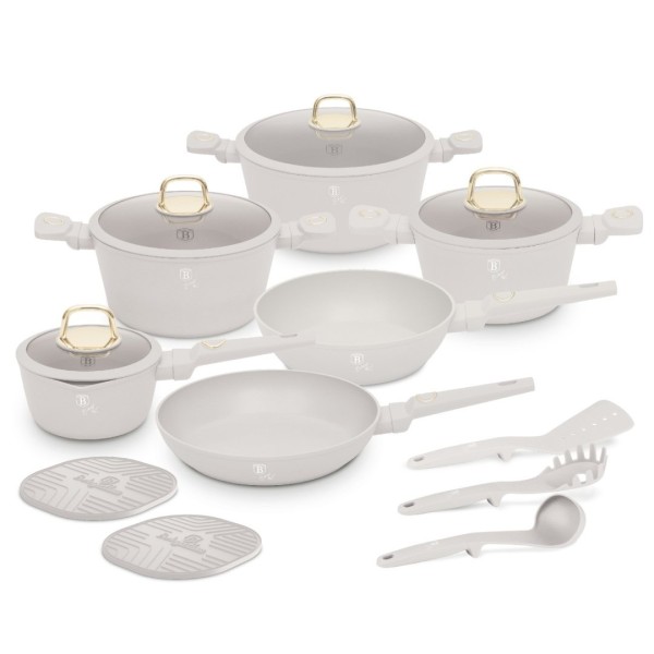 Zestaw garnków i patelni BerlingerHaus Sahara BH-8081, 15 el. (kuchnia)