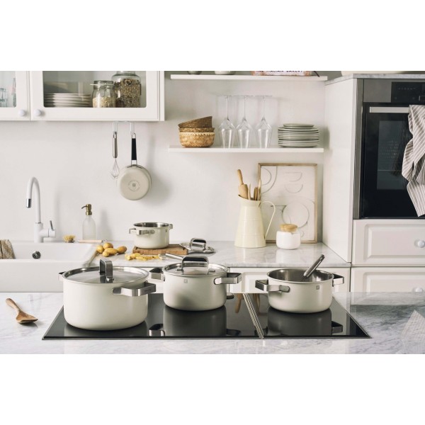 Zestaw garnków Zwilling PURE 5 części — komplet do gotowania na kuchni