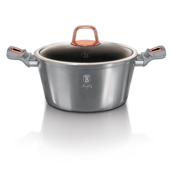 Zestaw garnków Berlinger Haus Moonlight BH-7044 17 elementów do kuchni