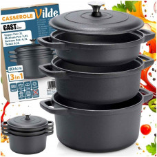 Zestaw garnków VILDE 199153 CAST LINE (2/2,8/4,3 l)