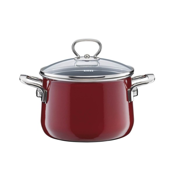 Zestaw garnków Riess Rosso 5-częściowy do kuchni