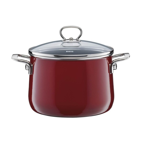 Zestaw garnków Riess Rosso 5-częściowy do kuchni