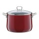 Zestaw garnków Riess Rosso 5-częściowy do kuchni