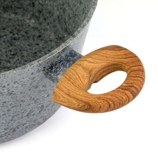Komplet garnków Klausberg KB-7242 Wood Line 12 el. granitowy do kuchni