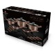 Komplet garnków Berlinger Haus Metallic Rose Gold 17 elementów BH-6161 do kuchni