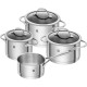 Комплект каструль Zwilling Essence, 4 предмети, для ефективного приготування їжі