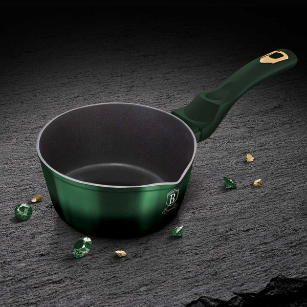 Komplet garnków Berlinger Haus Metallic Emerald Line BH-6066, 12 elementów, do gotowania i duszenia