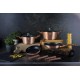 Komplet garnków Berlinger Haus Metallic Rose Gold BH-6142, 10 elementów do kuchni