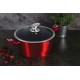 Набір каструль і сковорідок Berlinger Haus BH-7057 Burgundy для приготування різноманітних страв