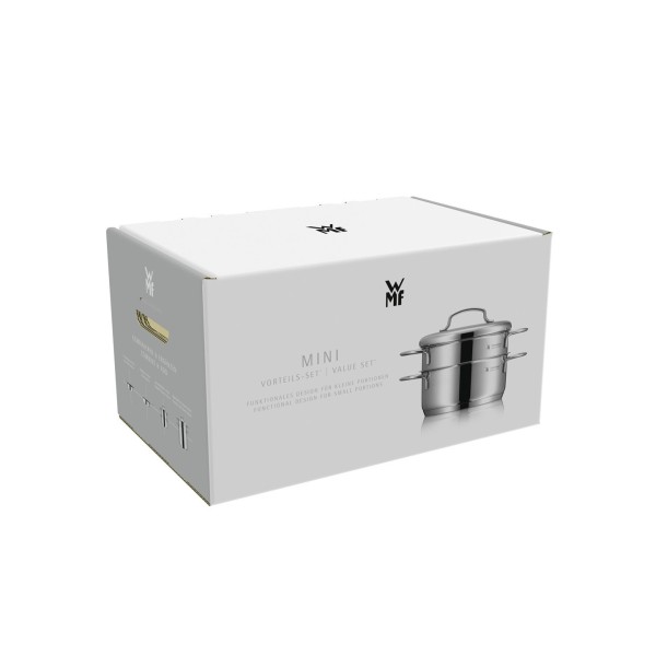 Garnki Zestaw WMF 5 el. Mini — Wyposażenie kuchni / Garnki i patelnie / Garnki / Zestawy garnków — Вимкнути перевірку