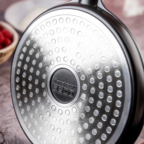 Пательня для млинців Klausberg KB-7972, 18 см, антипригарна — для швидкого приготування сніданків