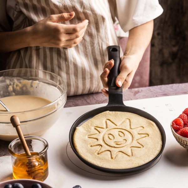 Пательня для млинців Klausberg KB-7972, 18 см, антипригарна — для швидкого приготування сніданків