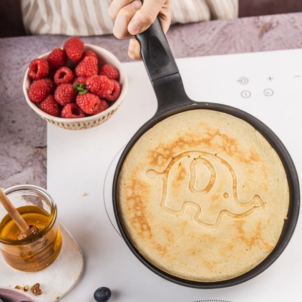 Пательня для млинців, Klausberg KB-7974, 18 см, антипригарна зі слоником (для кухні)