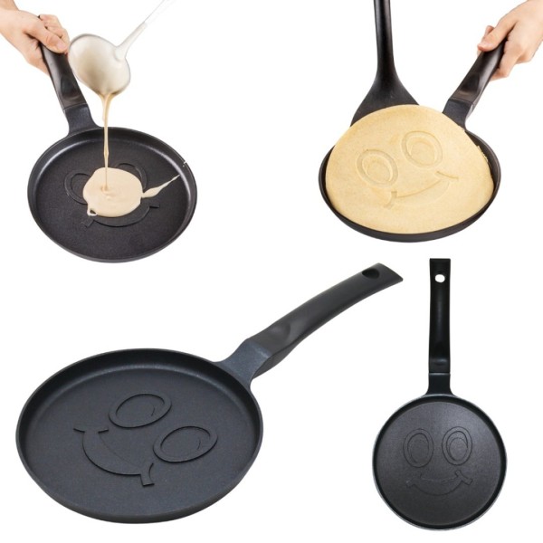 Patelnia do naleśników Klausberg KB-7971 18 cm — do smażenia uśmiechniętych naleśników