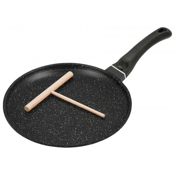 Patelnia do naleśników KiNGHOFF KH-3960 granitowa 26 cm