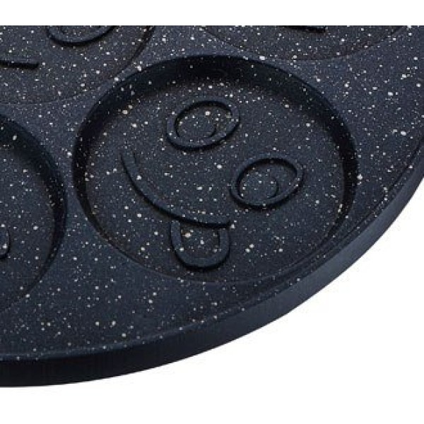 Patelnia do naleśników Brunbeste 7 Smileys BB-1958 26 cm do smażenia cienkich placków