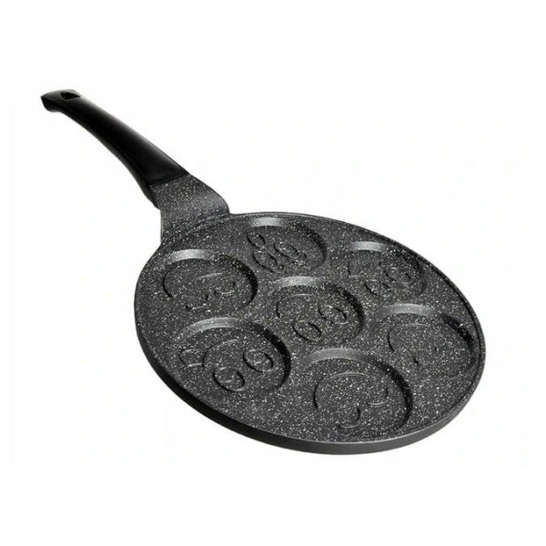 Patelnia do naleśników Brunbeste 7 Smileys BB-1958 26 cm do smażenia cienkich placków