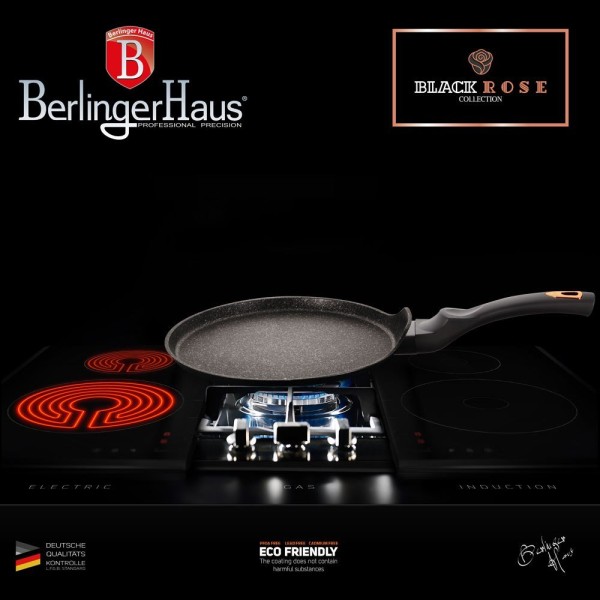 Patelnia do naleśników Berlinger Haus Black Rose 25 cm BH-1639-N