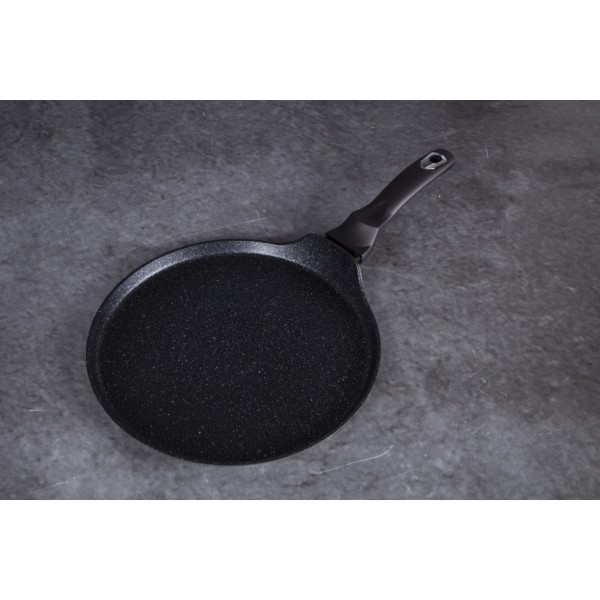 Пательня для млинців Berlinger Haus Shiny Black BH-7132, 28 см, гранитне покриття