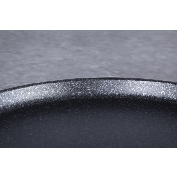 Пательня для млинців Berlinger Haus Shiny Black BH-7132, 28 см, гранитне покриття