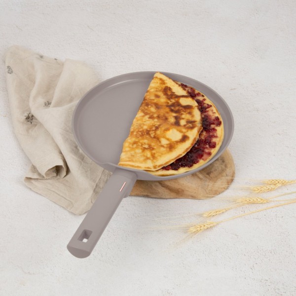 Пательня для млинців BerlingerHaus Taupe BH-8086, діаметр 28 см, для рівномірного смаження