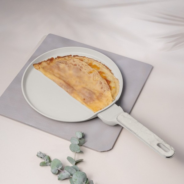 Пательня для млинців BerlingerHaus Sahara Marble BH-8386, діаметр 25 см, антипригарна
