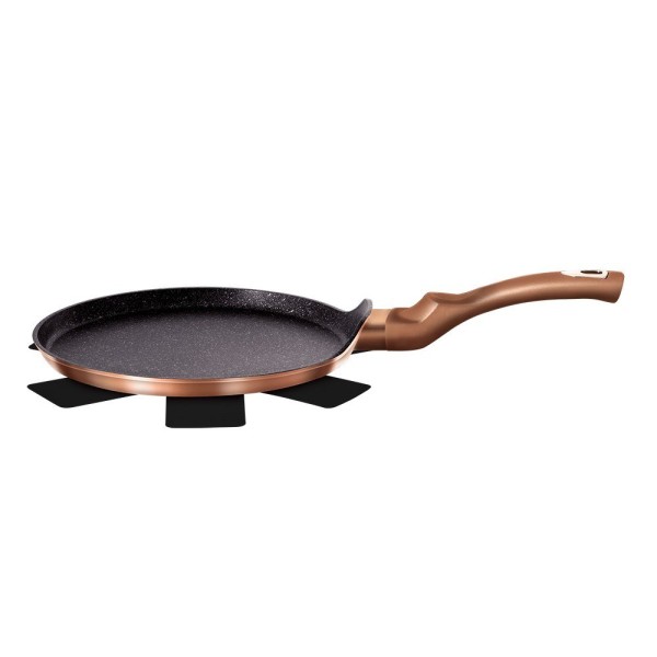 Patelnia do naleśników Berlinger Haus Metallic Line Rose Gold 28 cm BH-6180