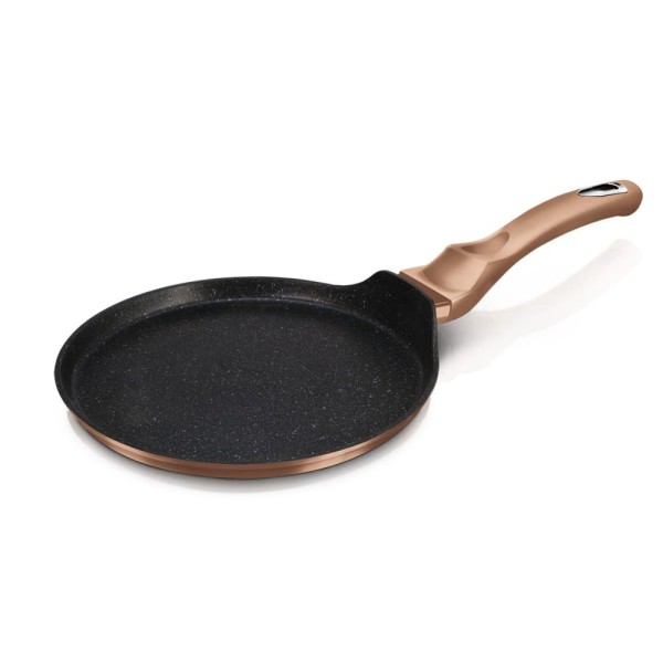 Patelnia do naleśników Berlinger Haus Metallic Line Rose Gold 28 cm BH-6180
