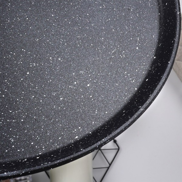 Patelnia do naleśników VILDE 199055 BLACK&WOOD 24 cm granitowa