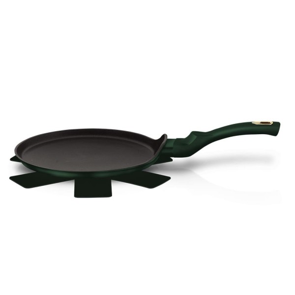 Patelnia do naleśników Berlinger Haus Metallic Line Emerald 25 cm BH-6054