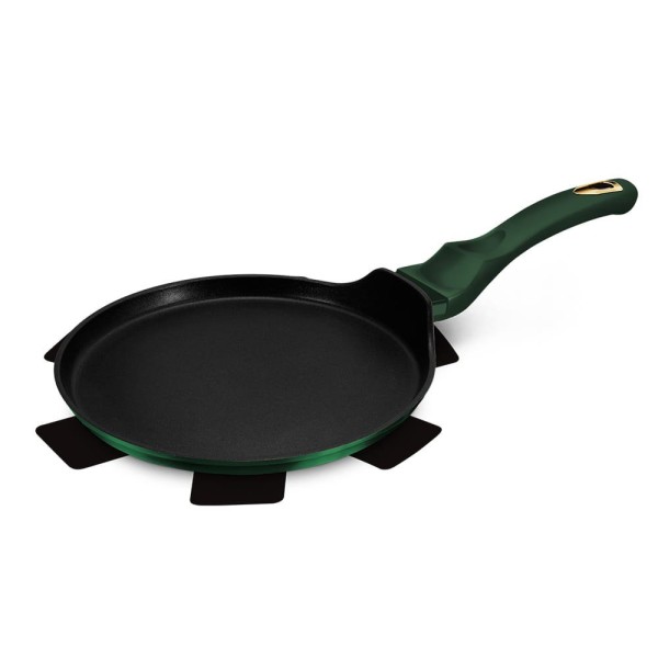 Patelnia do naleśników Berlinger Haus Metallic Line Emerald 25 cm BH-6054