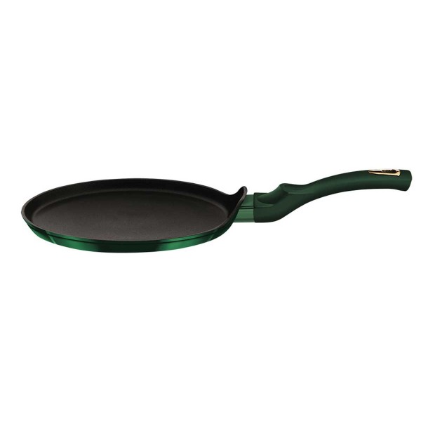Patelnia do naleśników Berlinger Haus Metallic Line Emerald 25 cm BH-6054