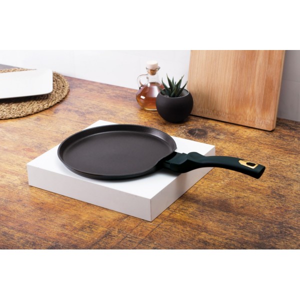Patelnia do naleśników Berlinger Haus Metallic Line Emerald 25 cm BH-6054
