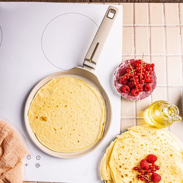 Пательня для млинців, Klausberg KB-7965, мармурове покриття, 24 см (для сковорідної готування)