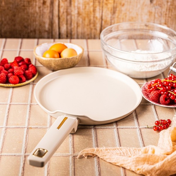 Пательня для млинців, Klausberg KB-7965, мармурове покриття, 24 см (для сковорідної готування)