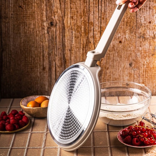 Пательня для млинців, Klausberg KB-7965, мармурове покриття, 24 см (для сковорідної готування)