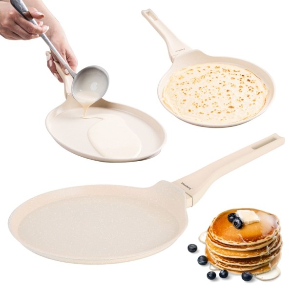 Patelnia do naleśników Klausberg KB-7958, marmurkowa 24 cm